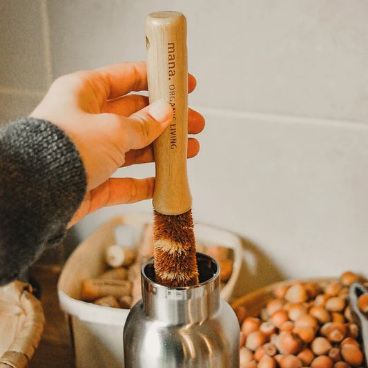 【グラスの底まで届きやすい/FSC認証】ボトルブラシ