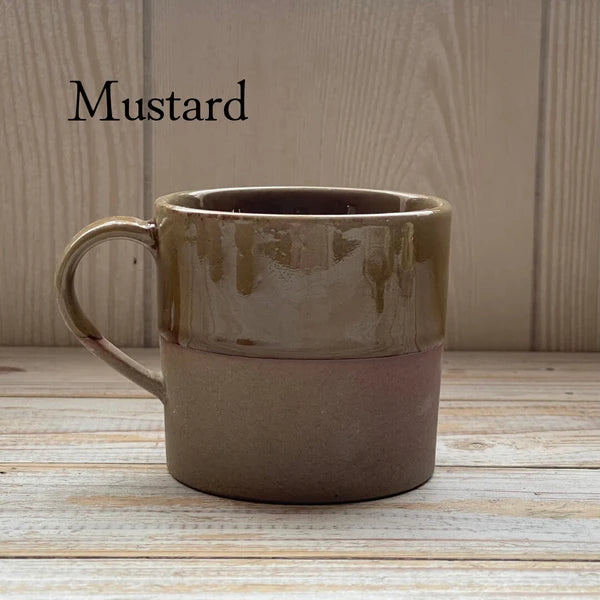 美濃焼・美濃文山窯の日本製マグカップ（250ml）