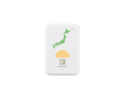 MagSafe対応 モバイルバッテリー 5000mAh ワイヤレス充電 12W出力 エレコム EC-C08｜iPhone12/13/14対応 薄型 軽量