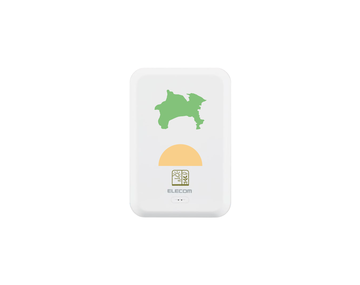 MagSafe対応 モバイルバッテリー 5000mAh ワイヤレス充電 12W出力 エレコム EC-C08｜iPhone12/13/14対応 薄型 軽量