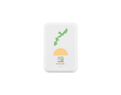 MagSafe対応 モバイルバッテリー 5000mAh ワイヤレス充電 12W出力 エレコム EC-C08｜iPhone12/13/14対応 薄型 軽量