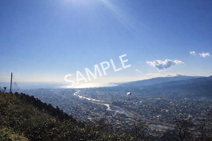 光が流れる街